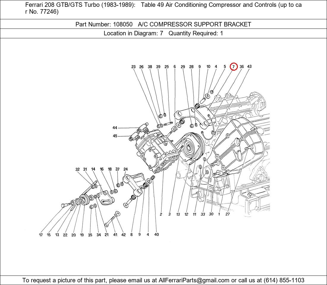 Ferrari Part 108050