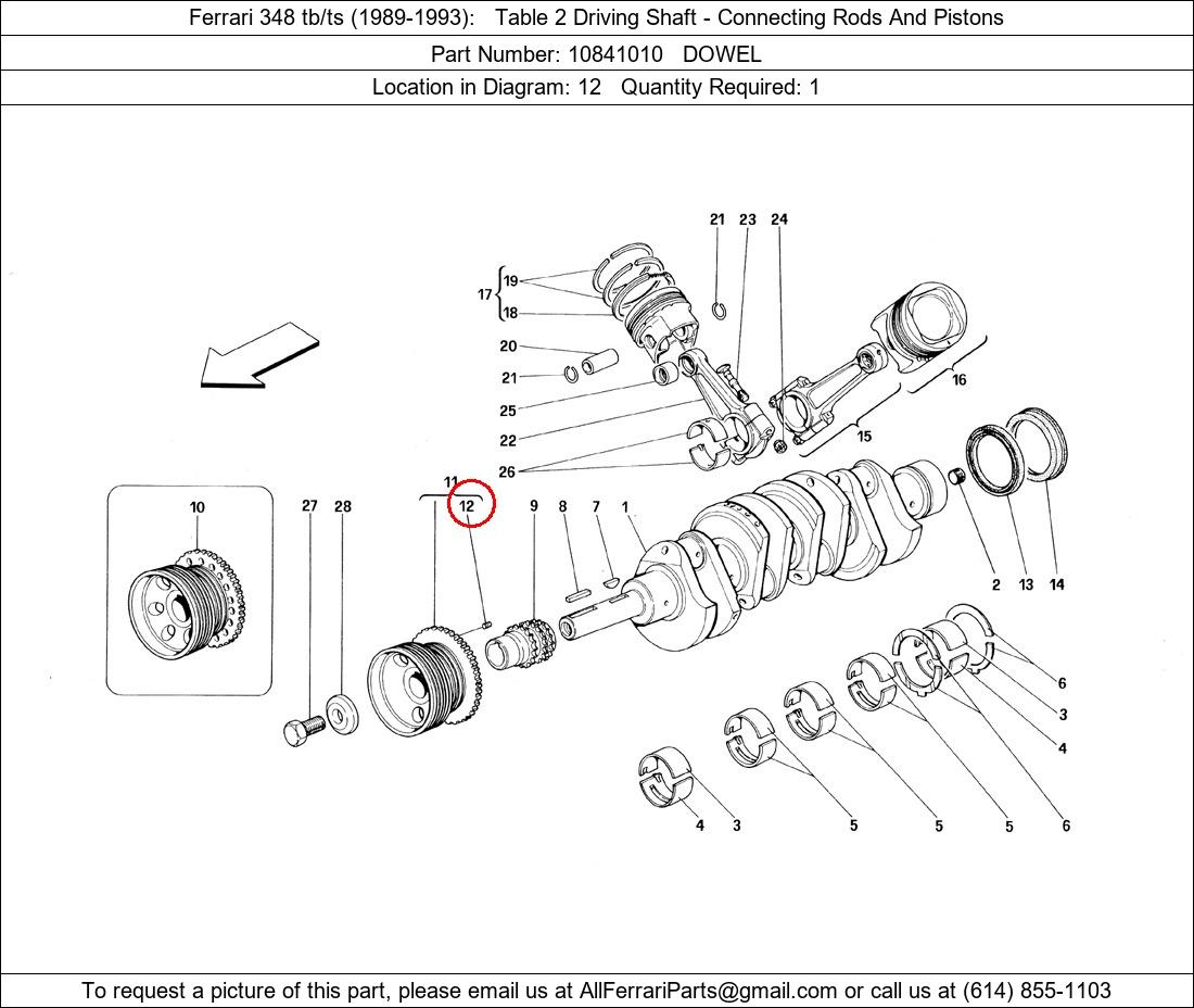 Ferrari Part 10841010