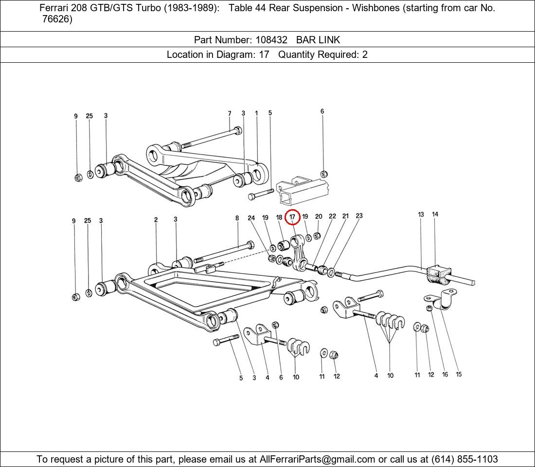 Ferrari Part 108432