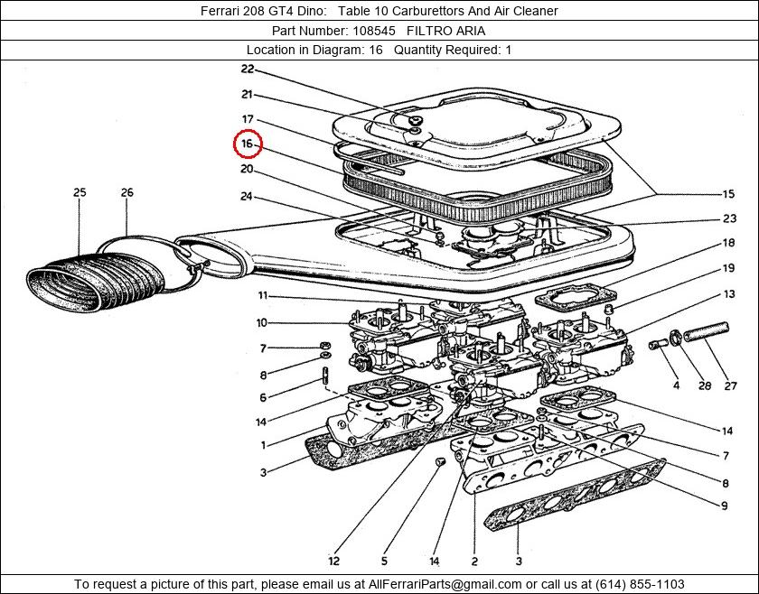 Ferrari Part 108545