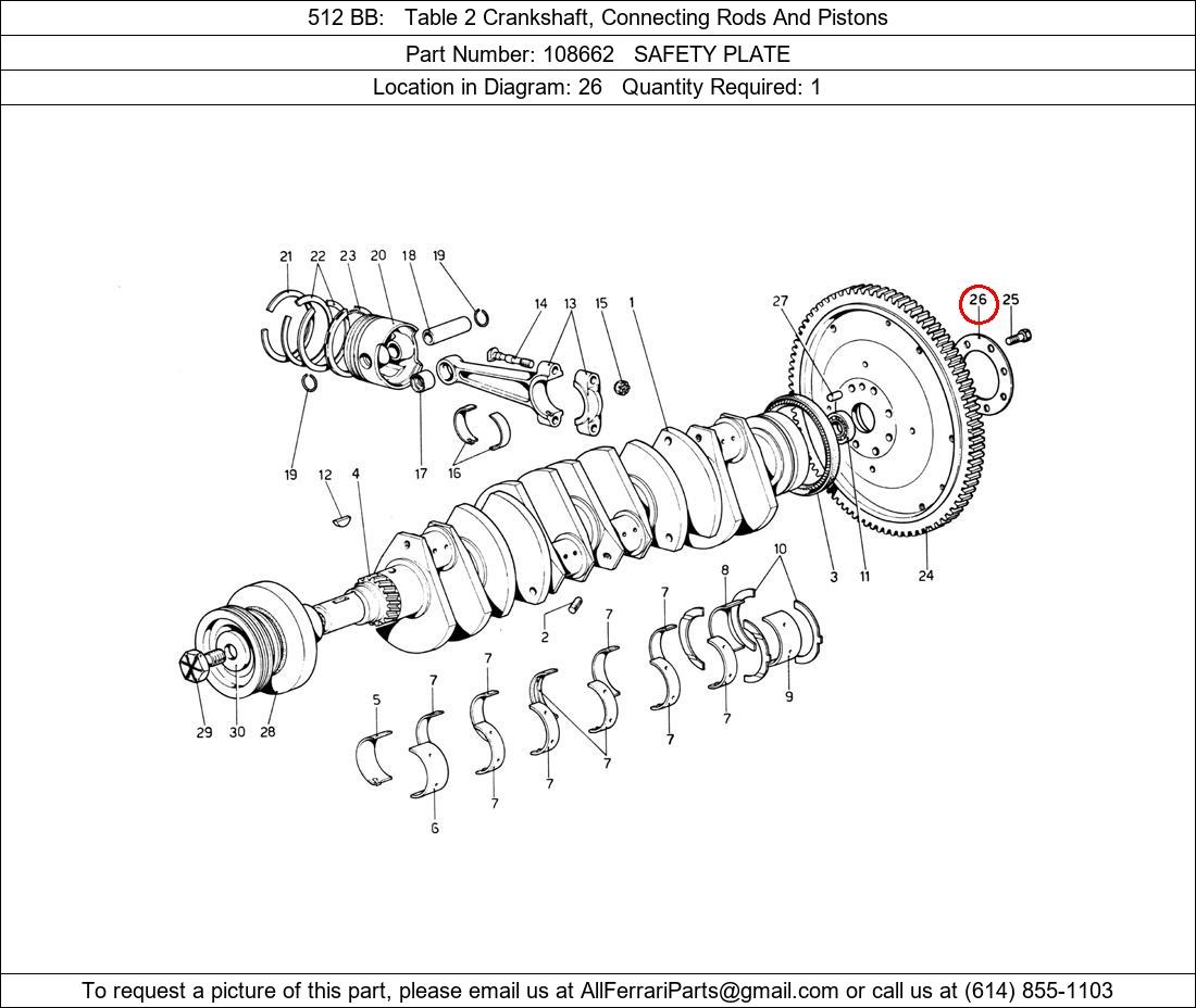 Ferrari Part 108662