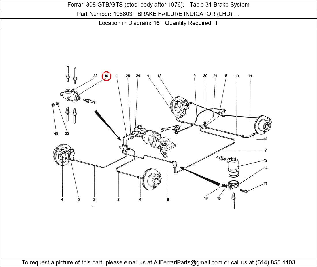 Ferrari Part 108803