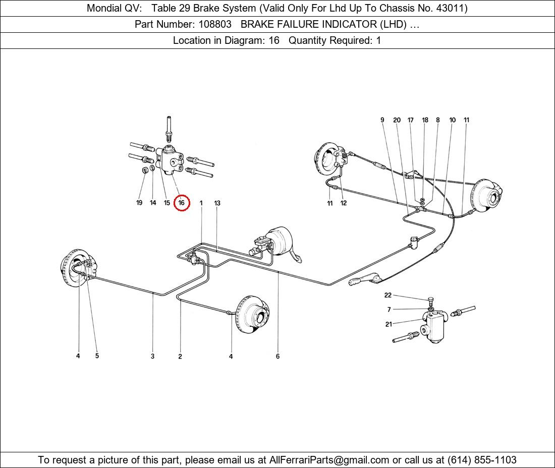 Ferrari Part 108803