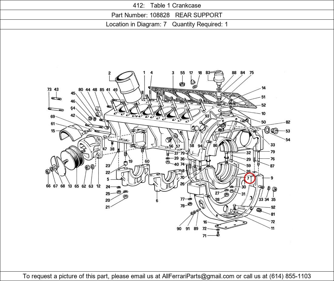 Ferrari Part 108828