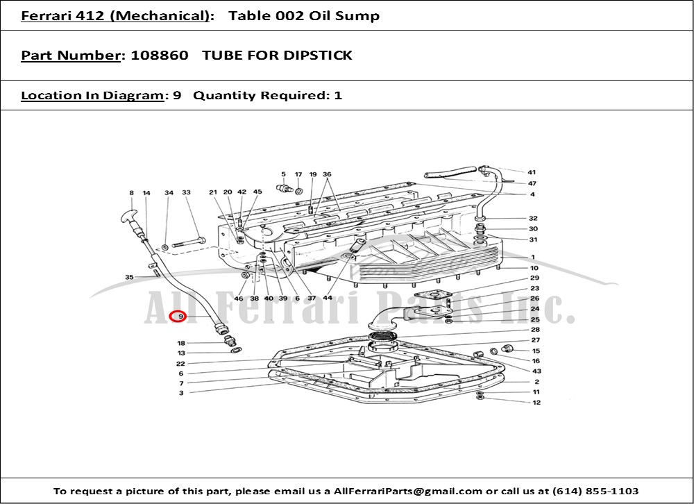 Ferrari Part 108860