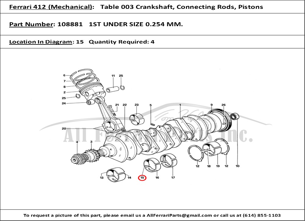 Ferrari Part 108881