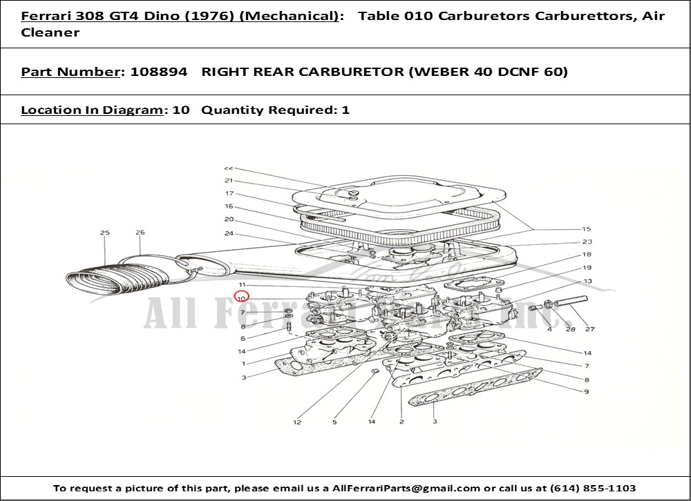 Ferrari Part 108894