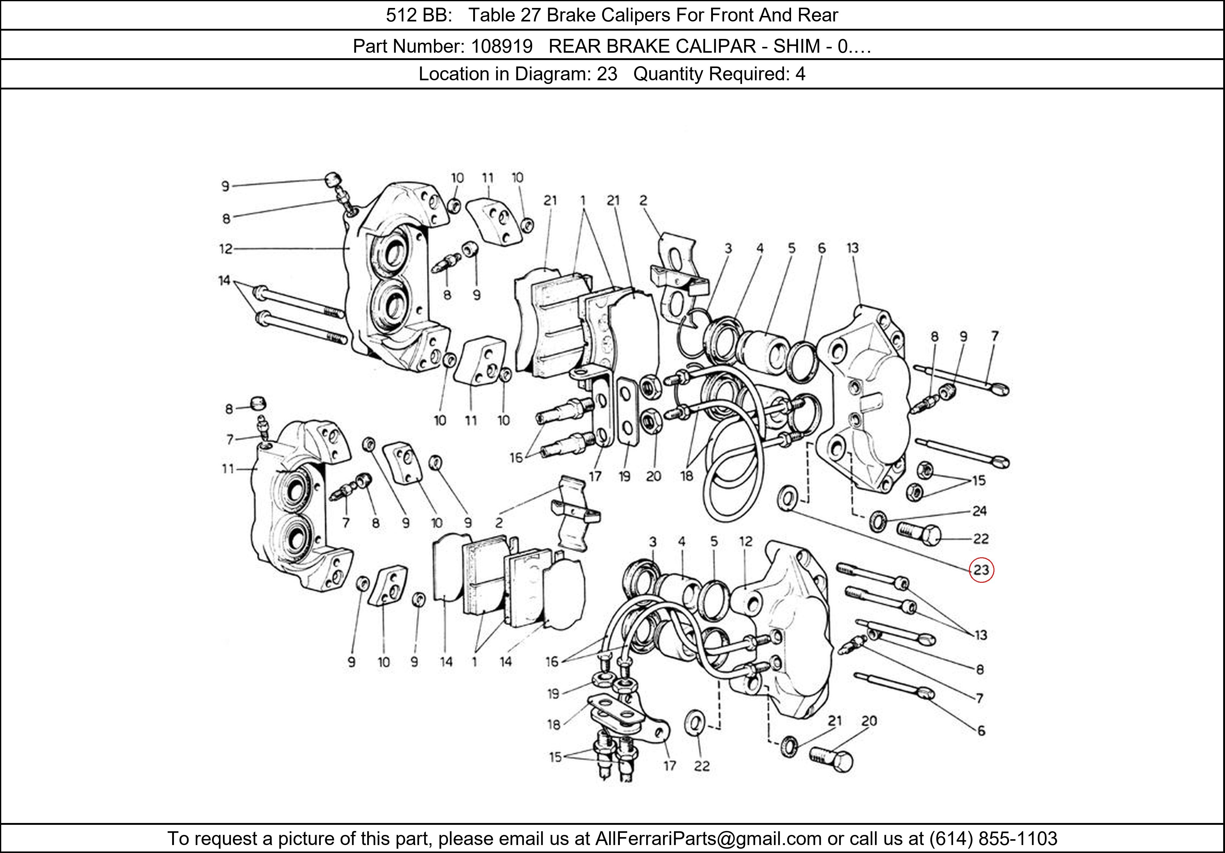 Ferrari Part 108919