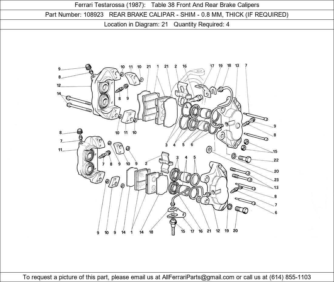 Ferrari Part 108923