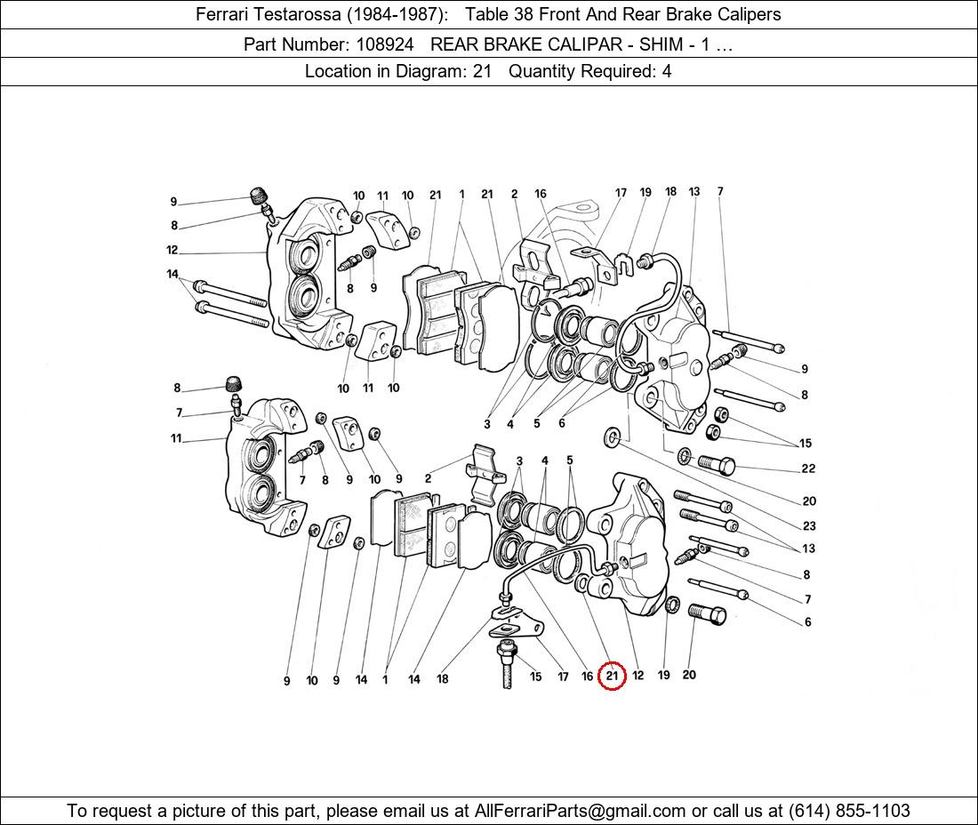 Ferrari Part 108924