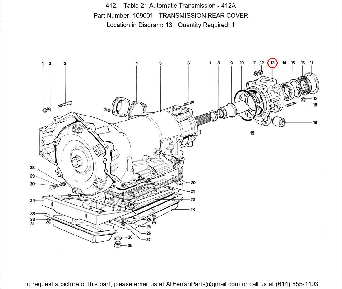 Ferrari Part 109001