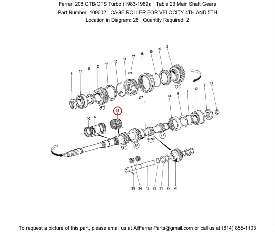 Ferrari Part 109002