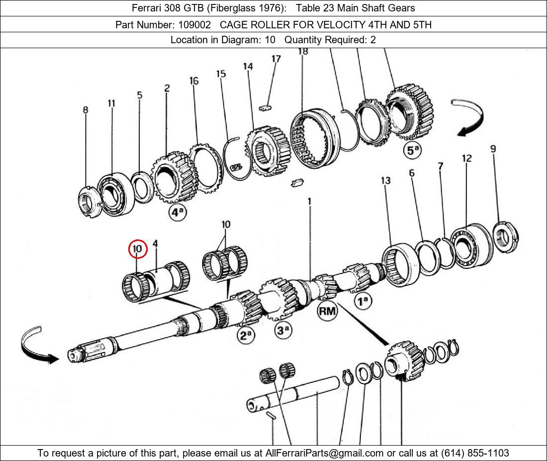 Ferrari Part 109002