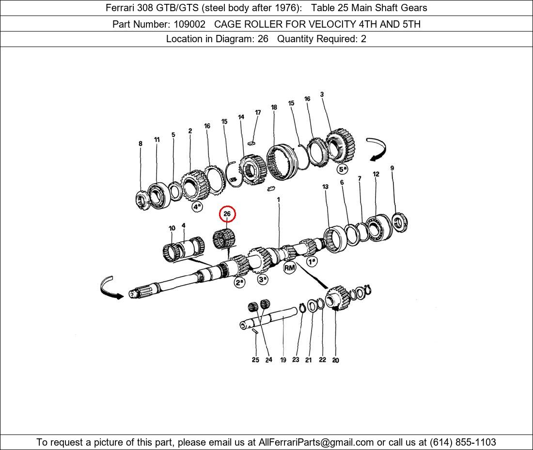 Ferrari Part 109002