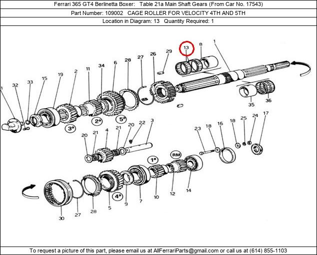 Ferrari Part 109002