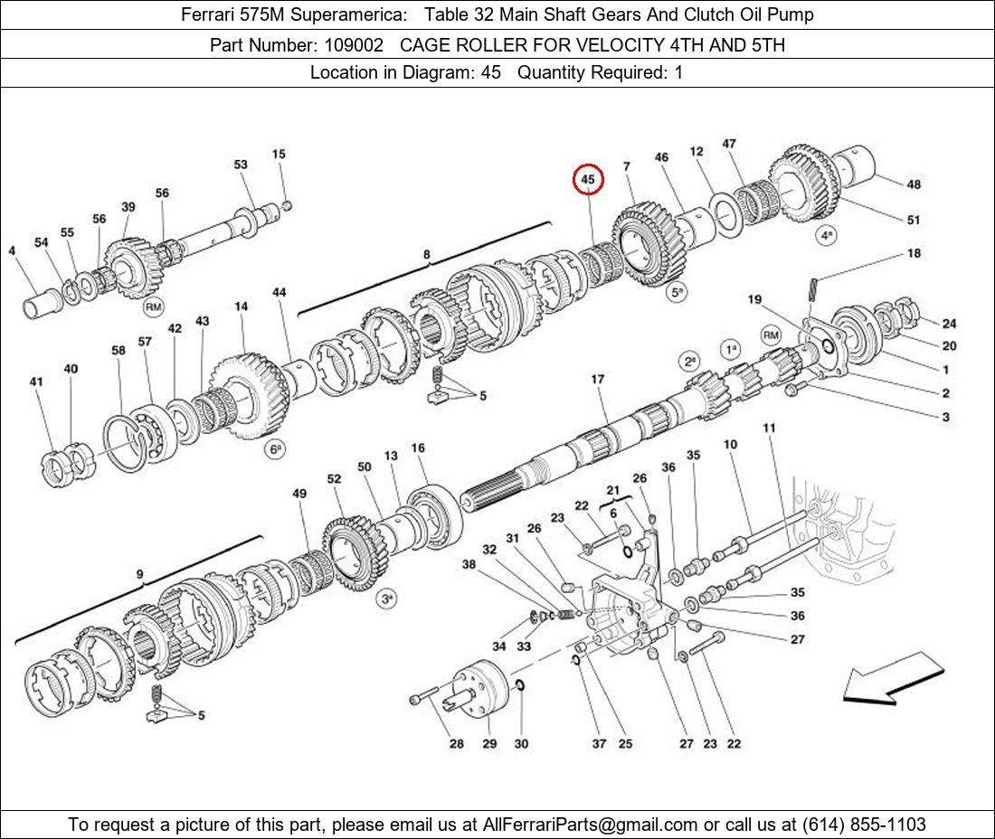 Ferrari Part 109002