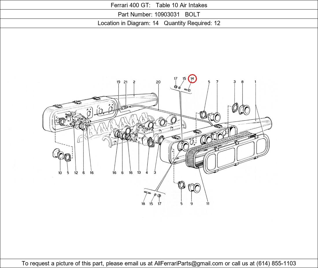 Ferrari Part 10903031