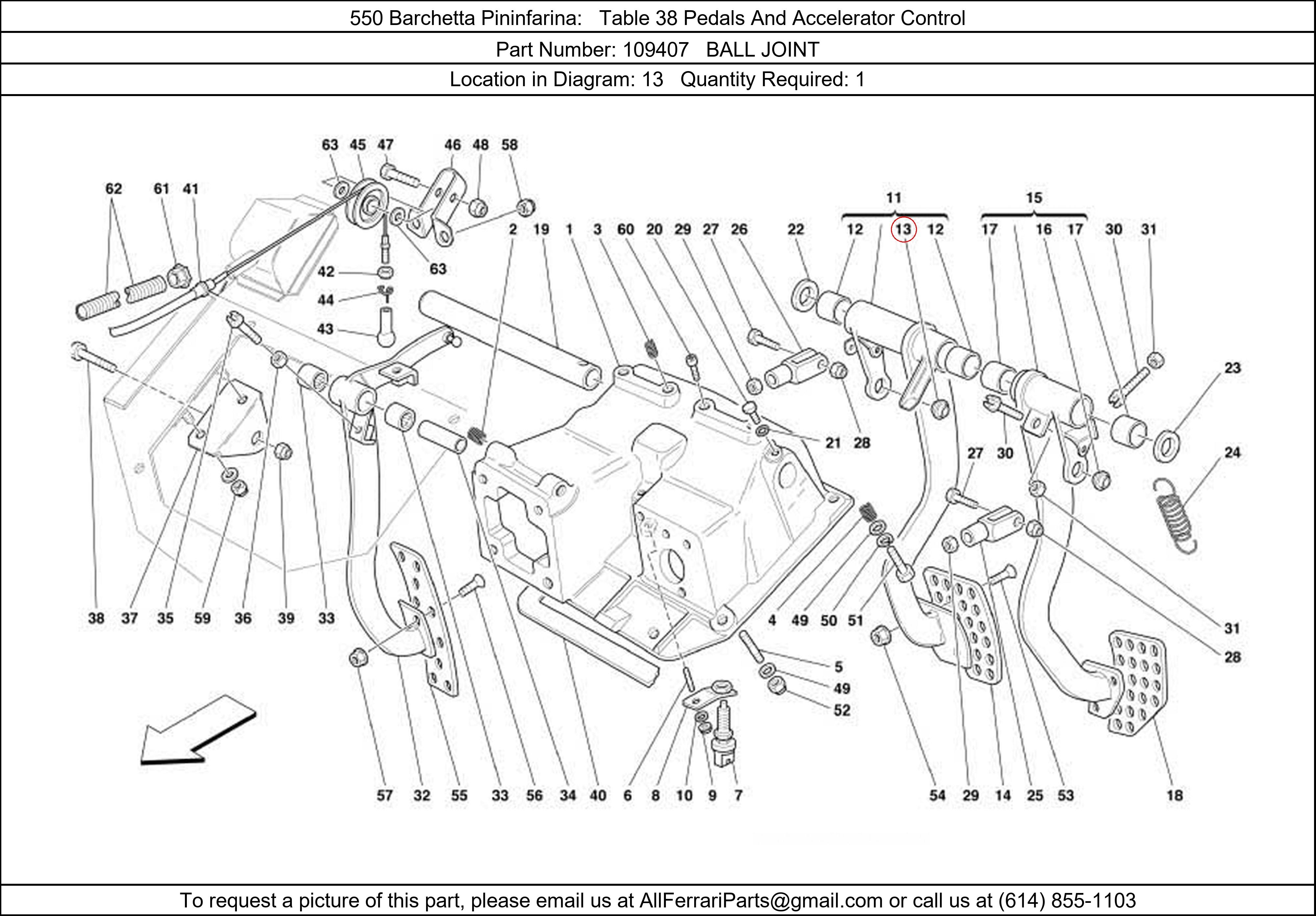 Ferrari Part 109407