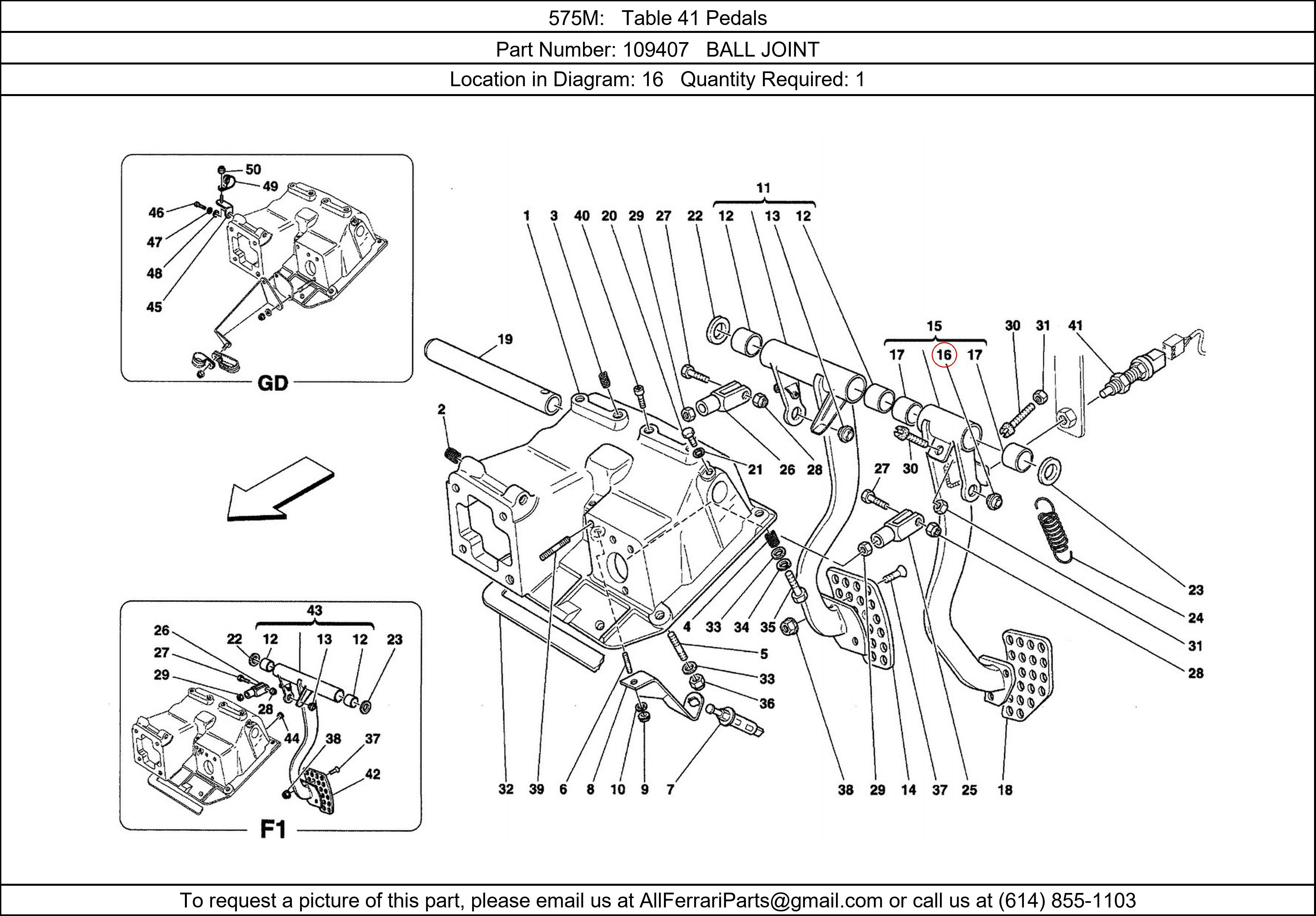 Ferrari Part 109407