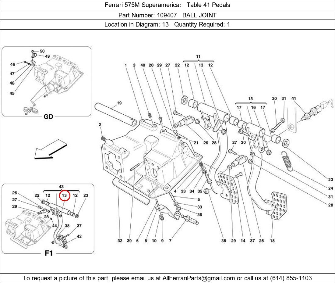 Ferrari Part 109407