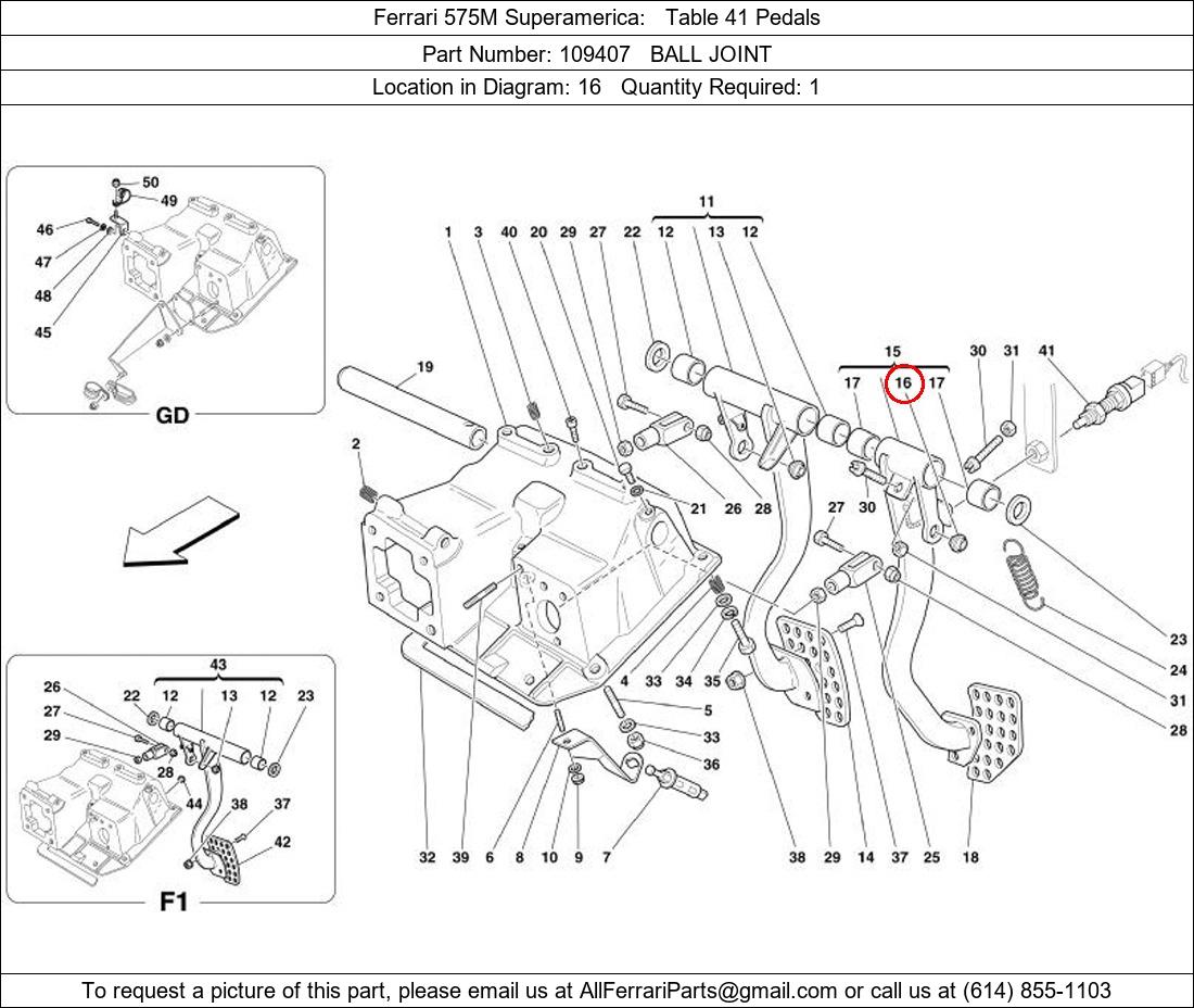 Ferrari Part 109407