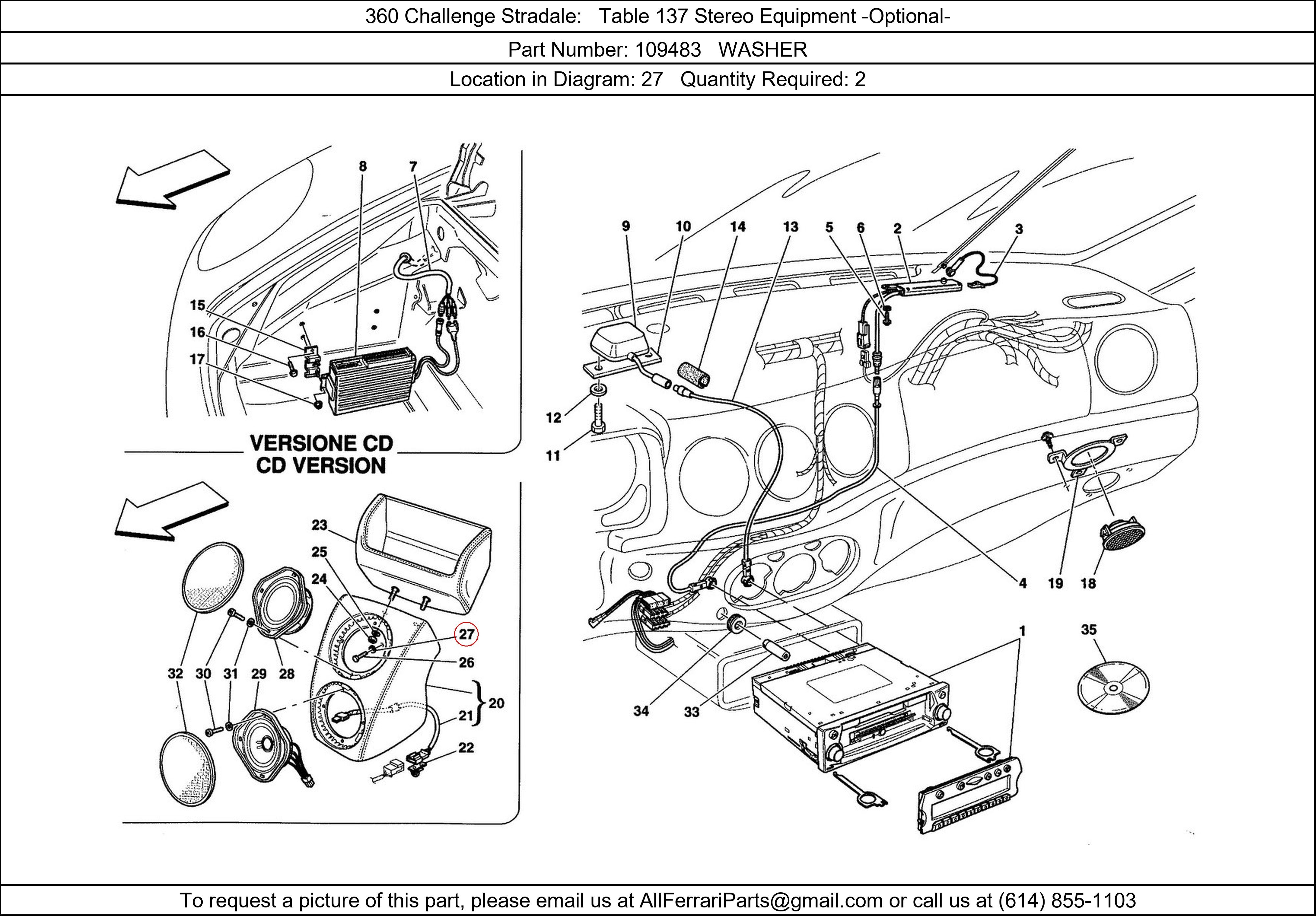 Ferrari Part 109483