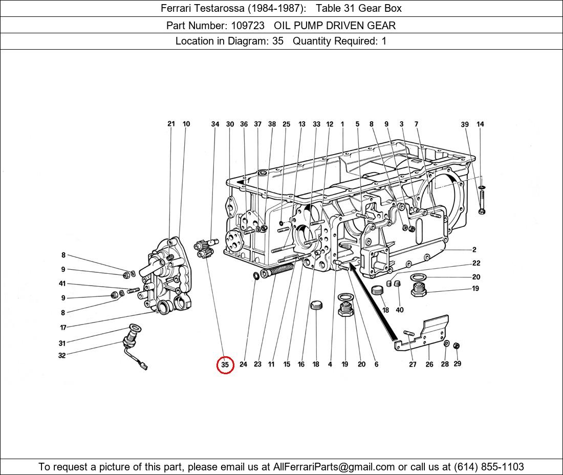 Ferrari Part 109723