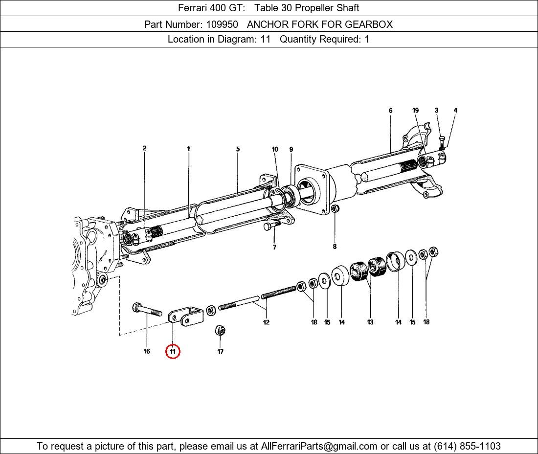 Ferrari Part 109950