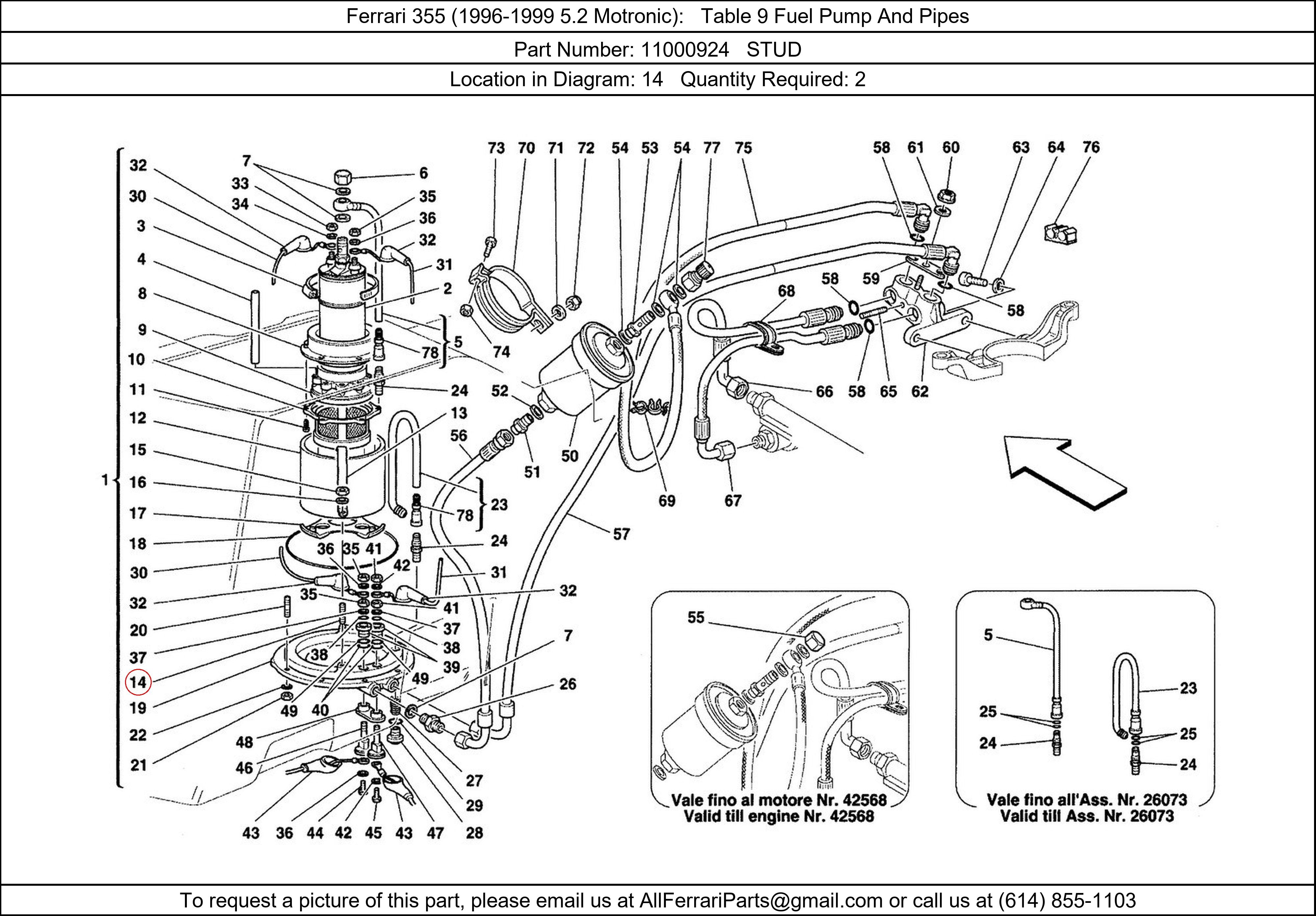 Ferrari Part 11000924