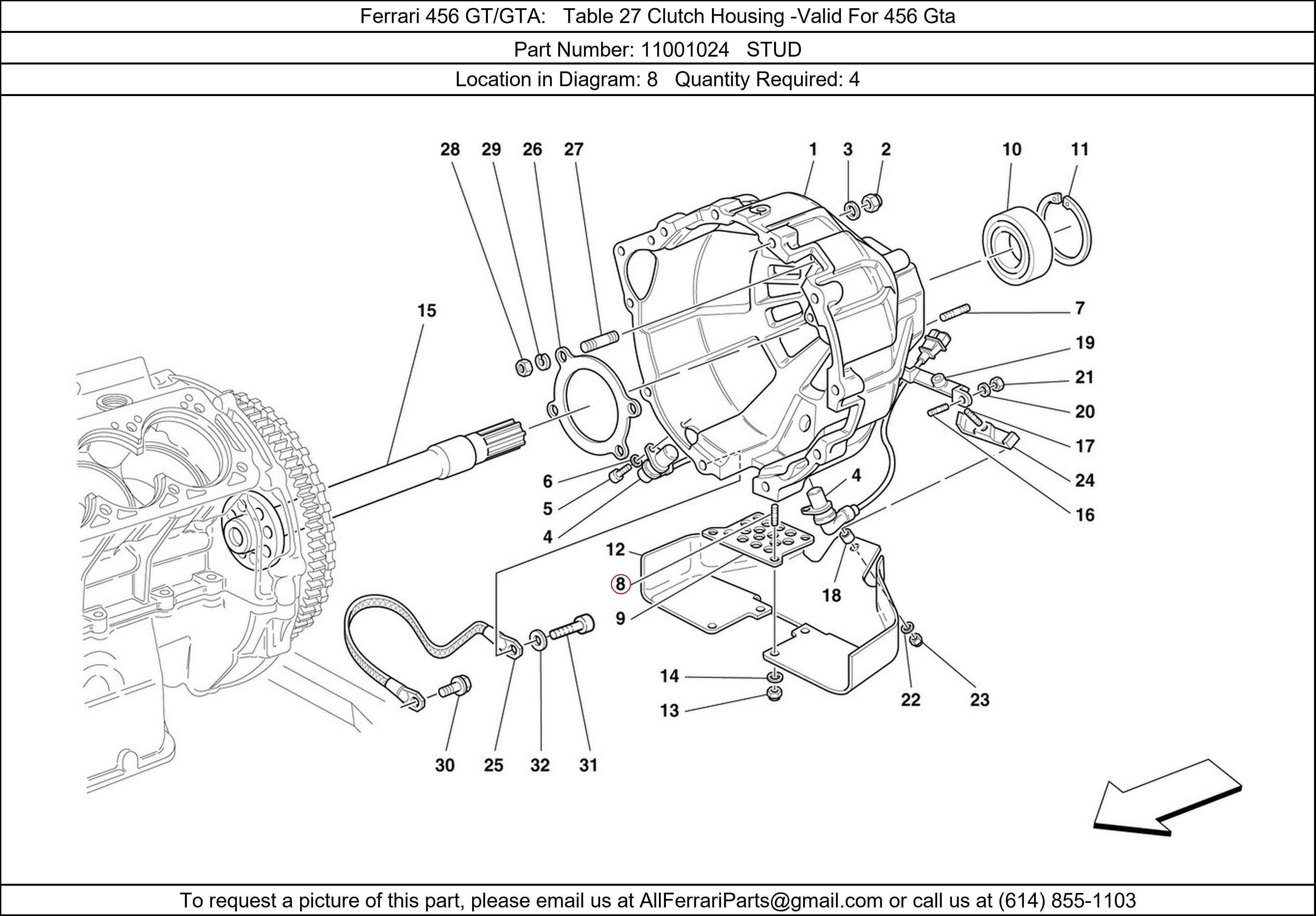 Ferrari Part 11001024