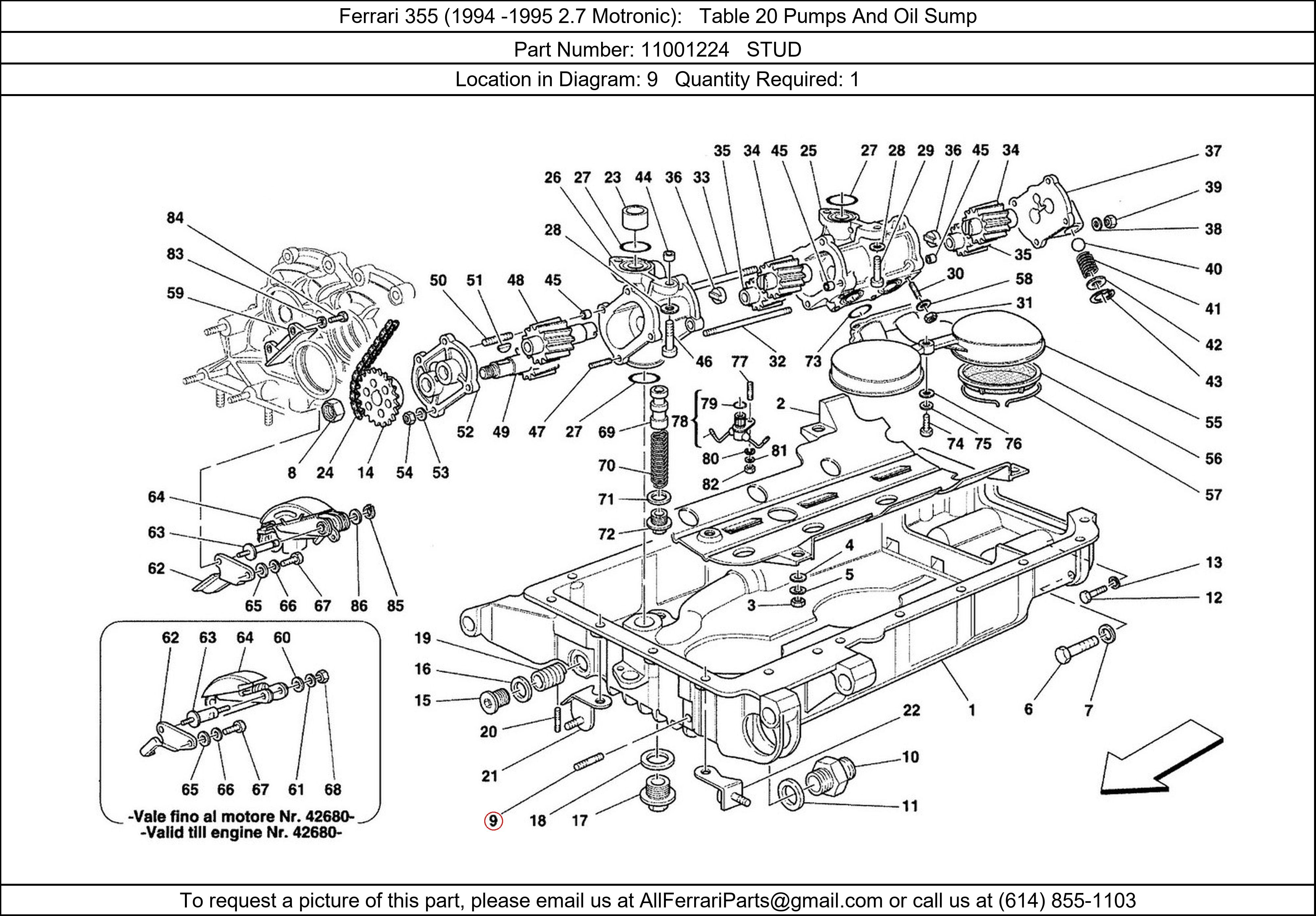 Ferrari Part 11001224