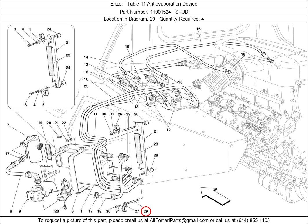 Ferrari Part 11001524