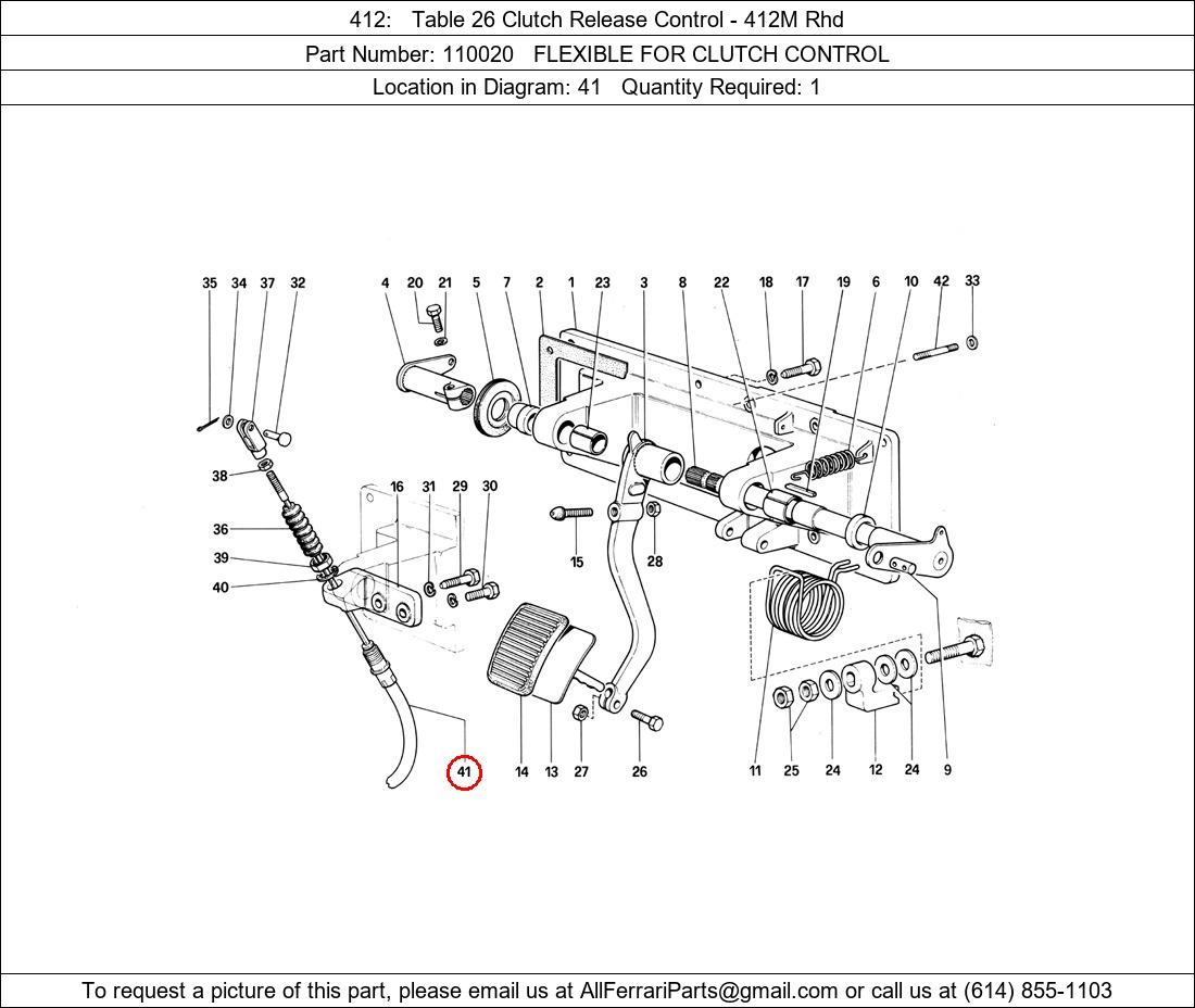 Ferrari Part 110020