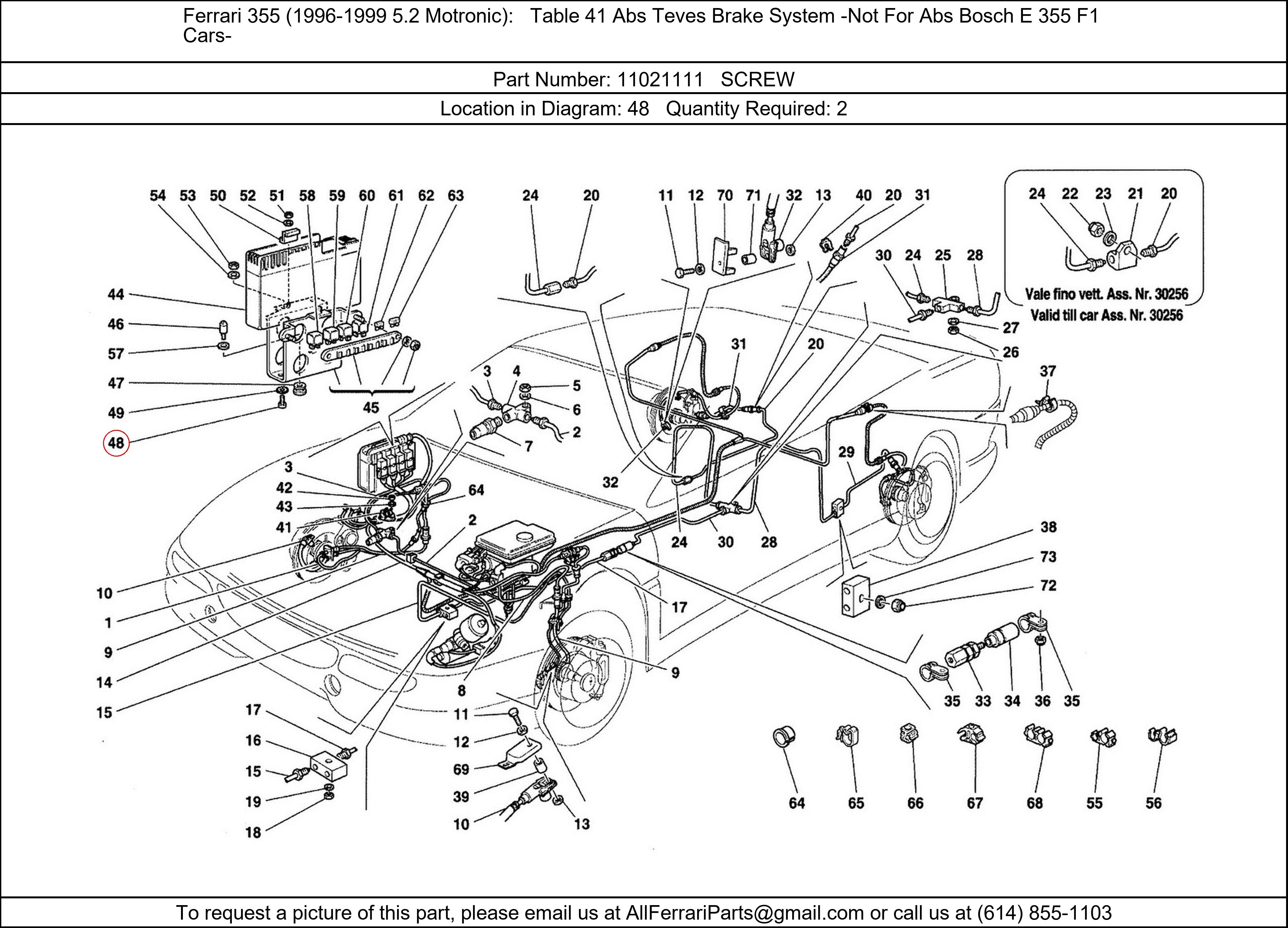 Ferrari Part 11021111