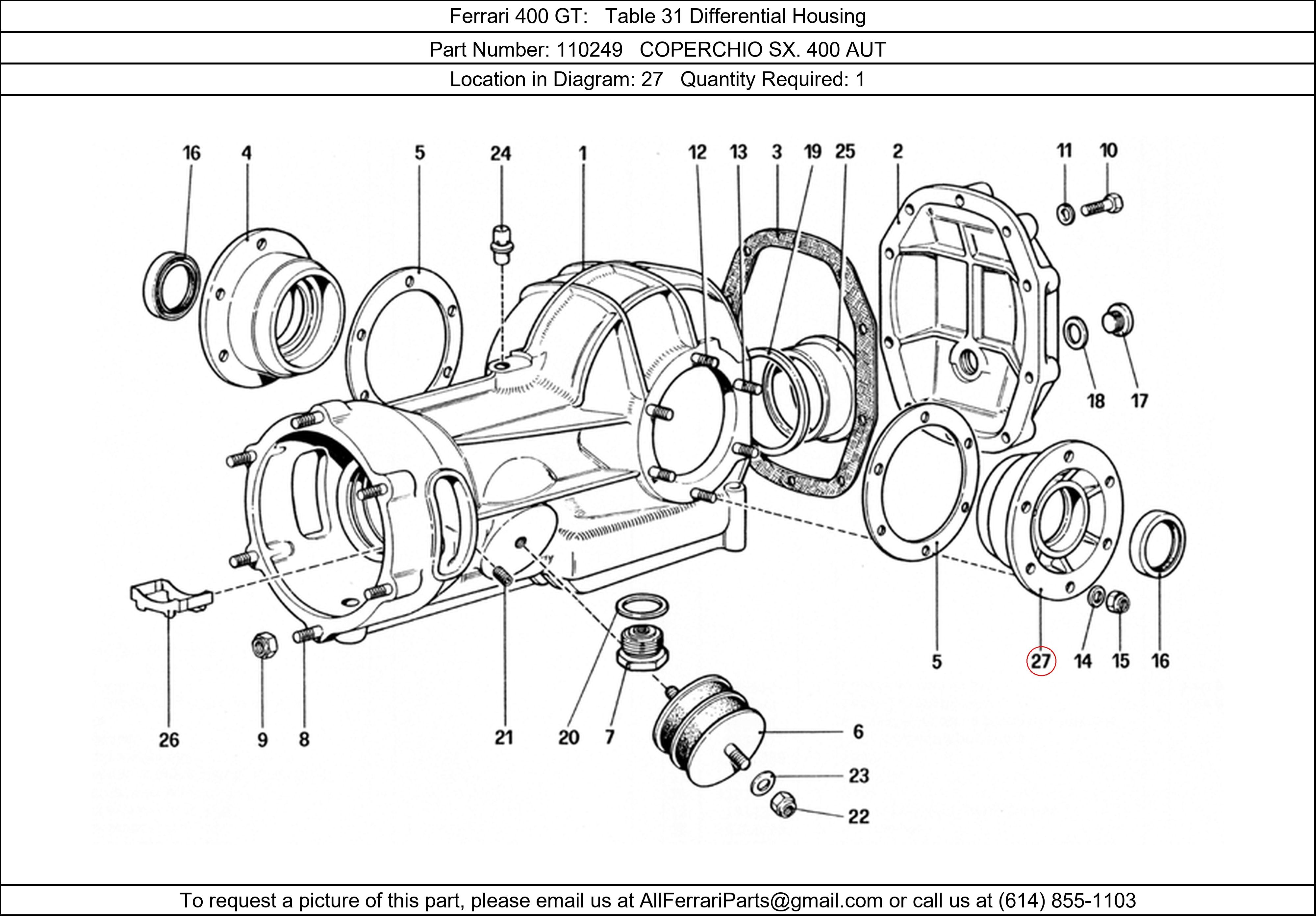 Ferrari Part 110249