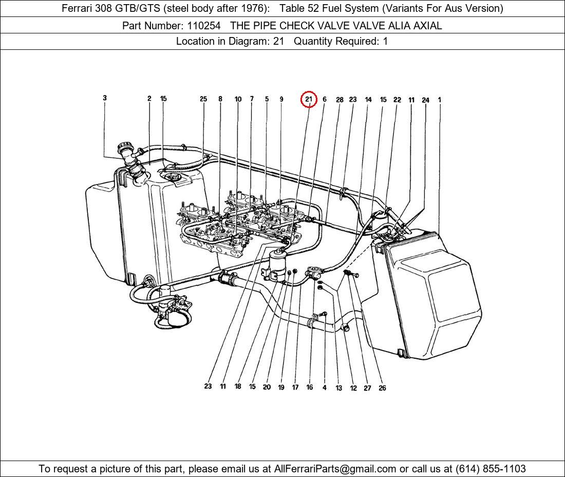 Ferrari Part 110254