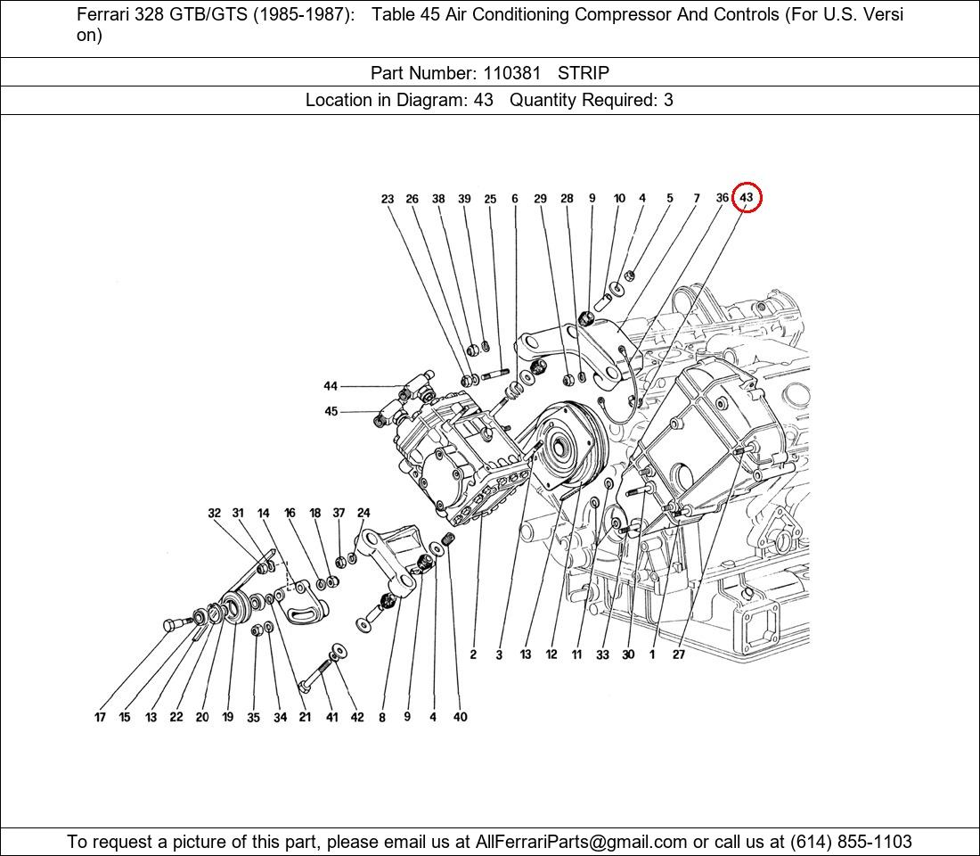 Ferrari Part 110381