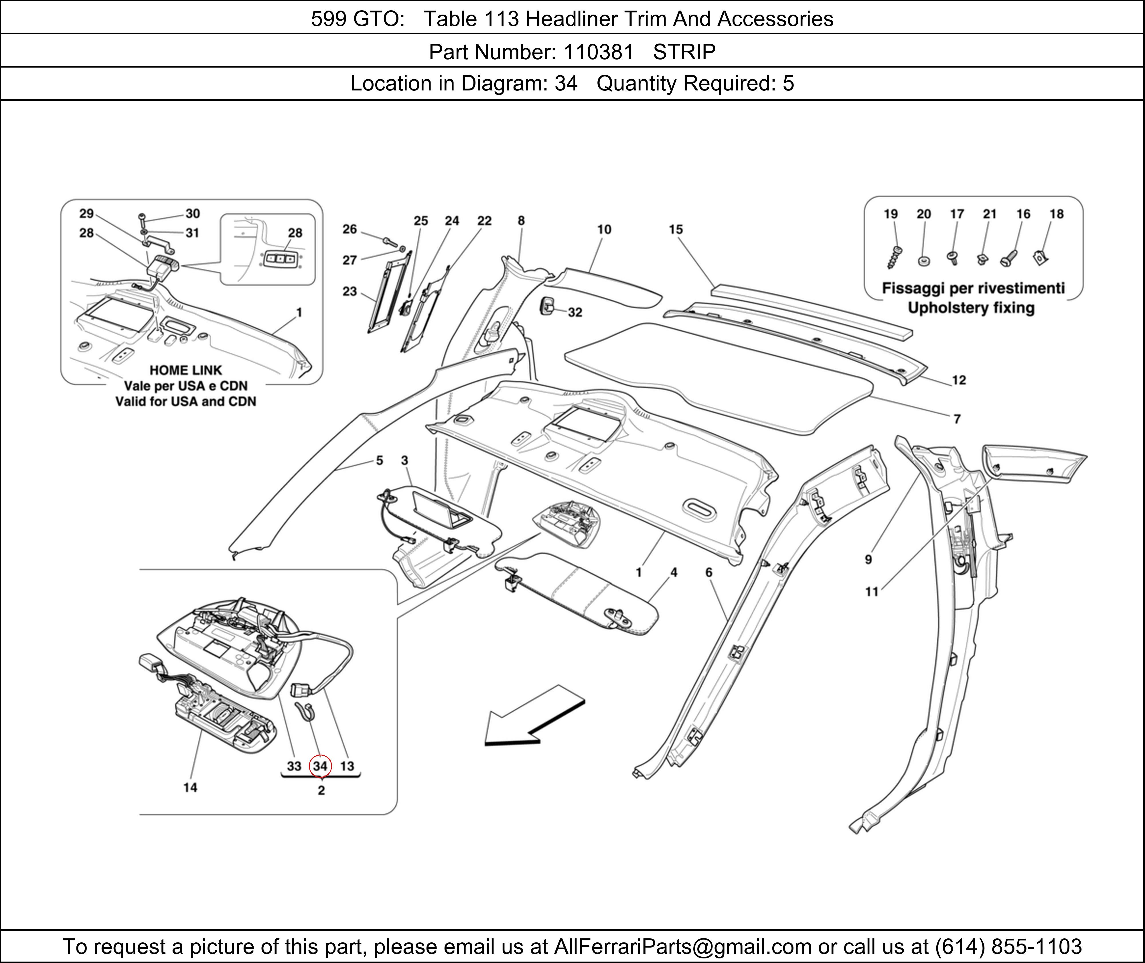 Ferrari Part 110381