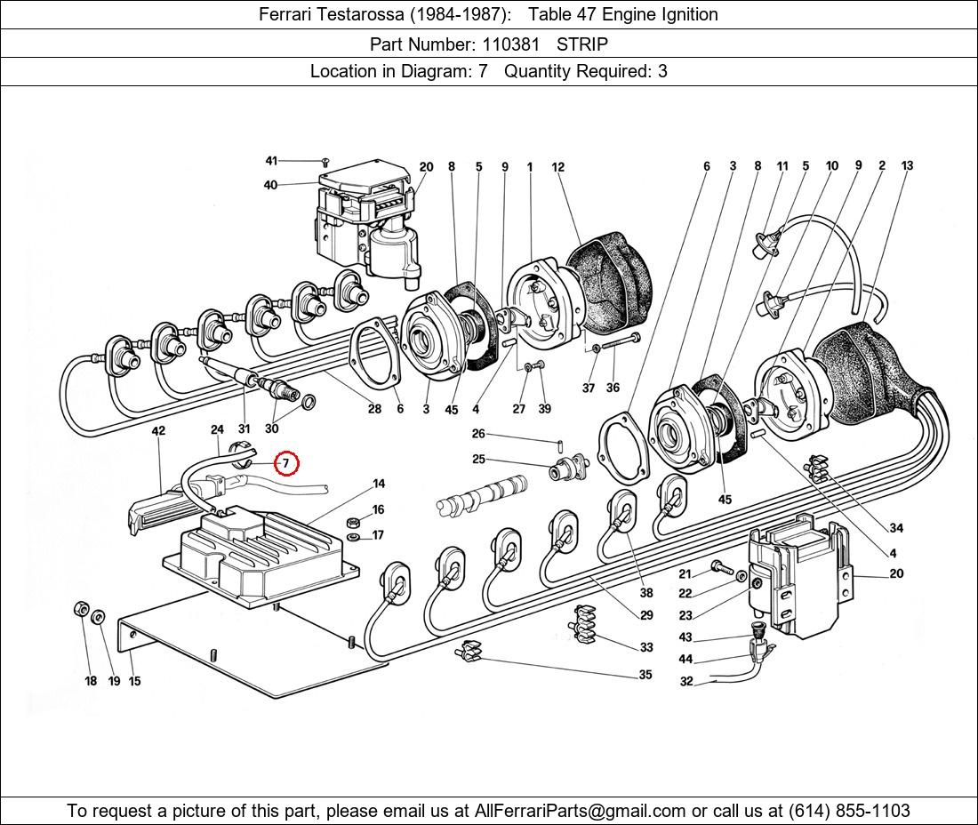 Ferrari Part 110381