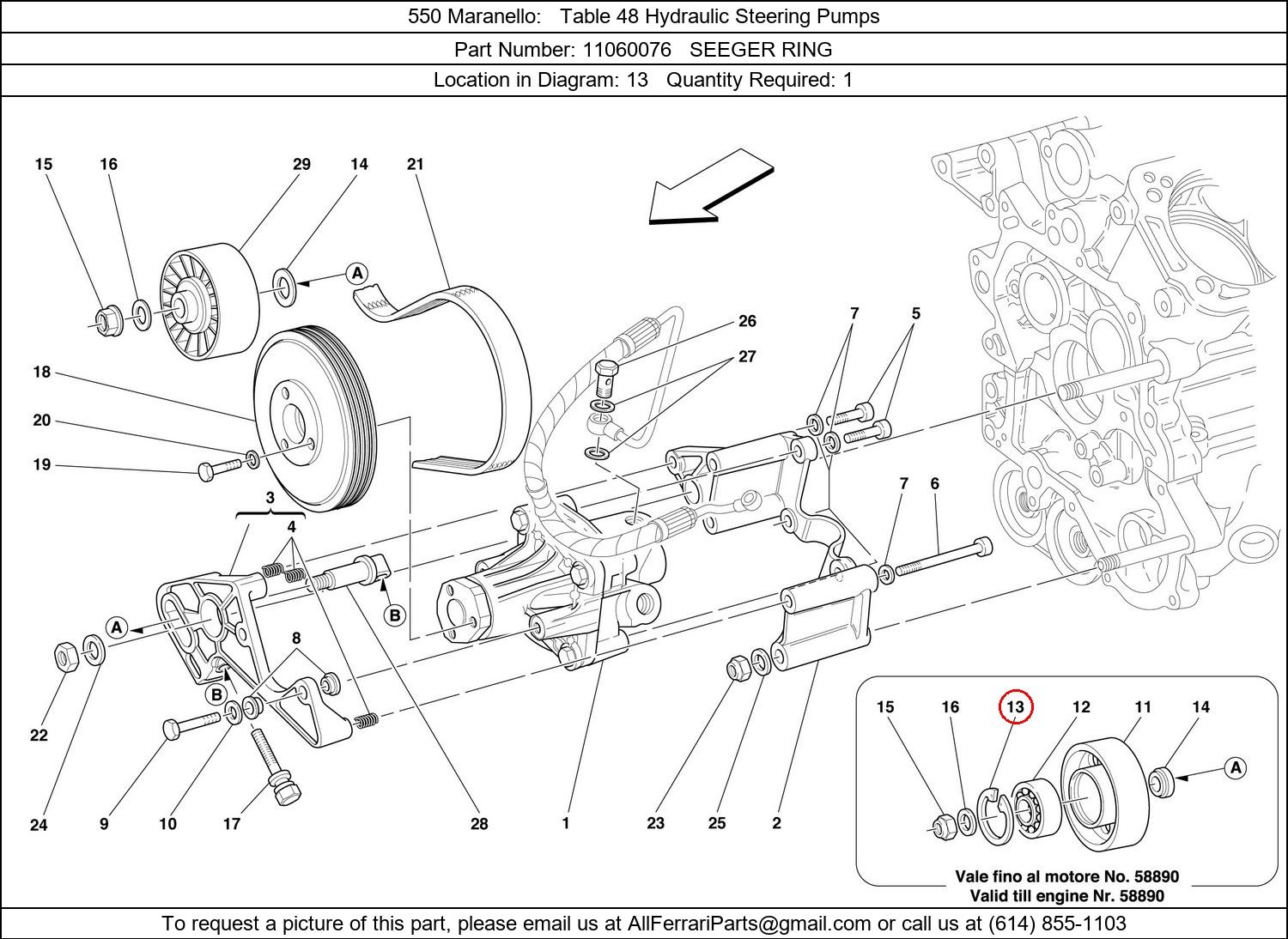 Ferrari Part 11060076