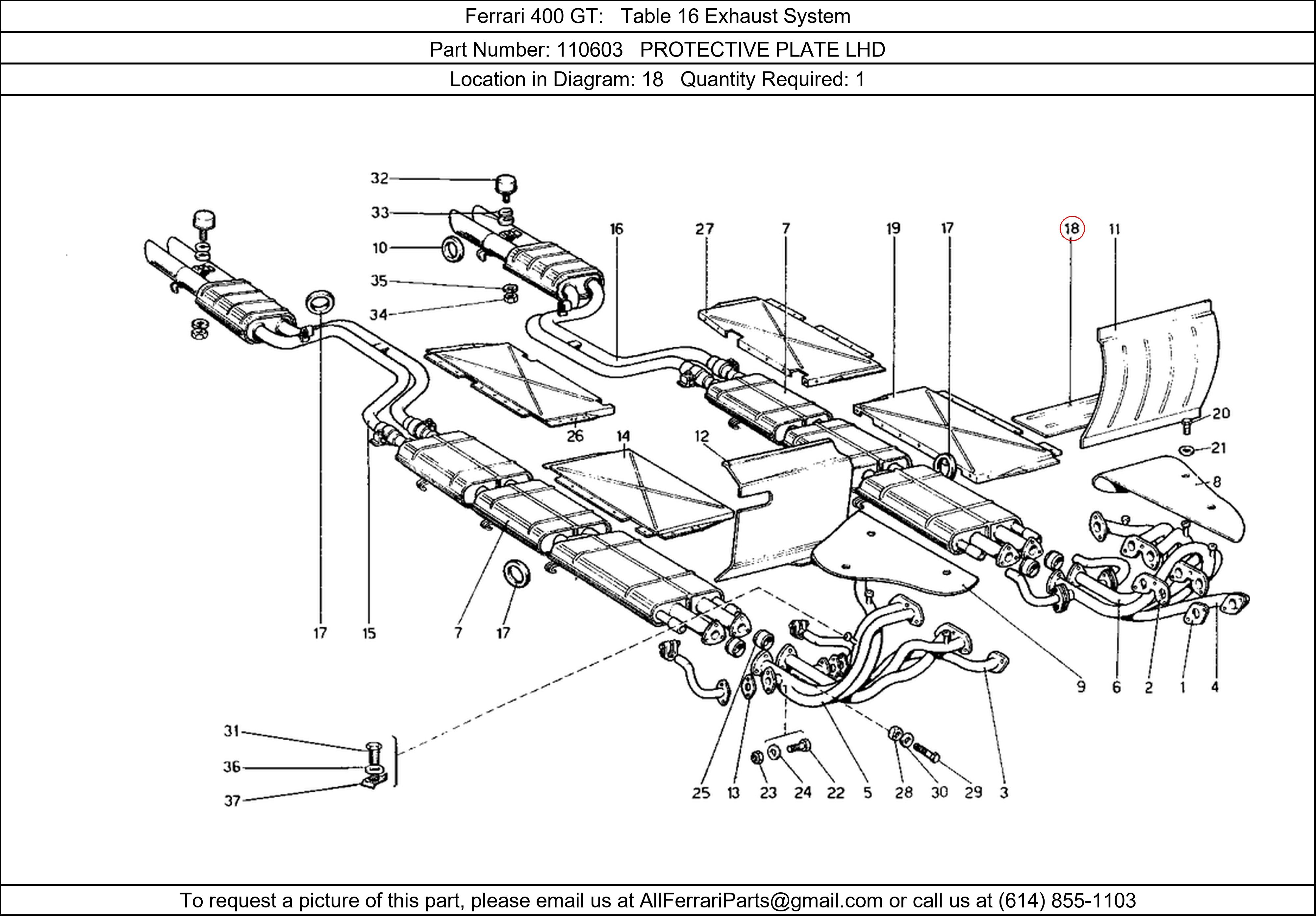 Ferrari Part 110603