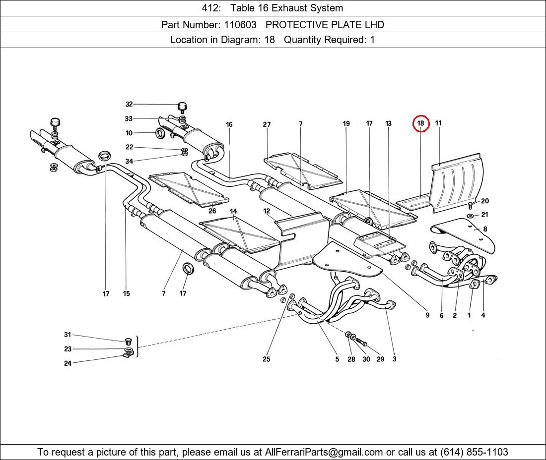 Ferrari Part 110603