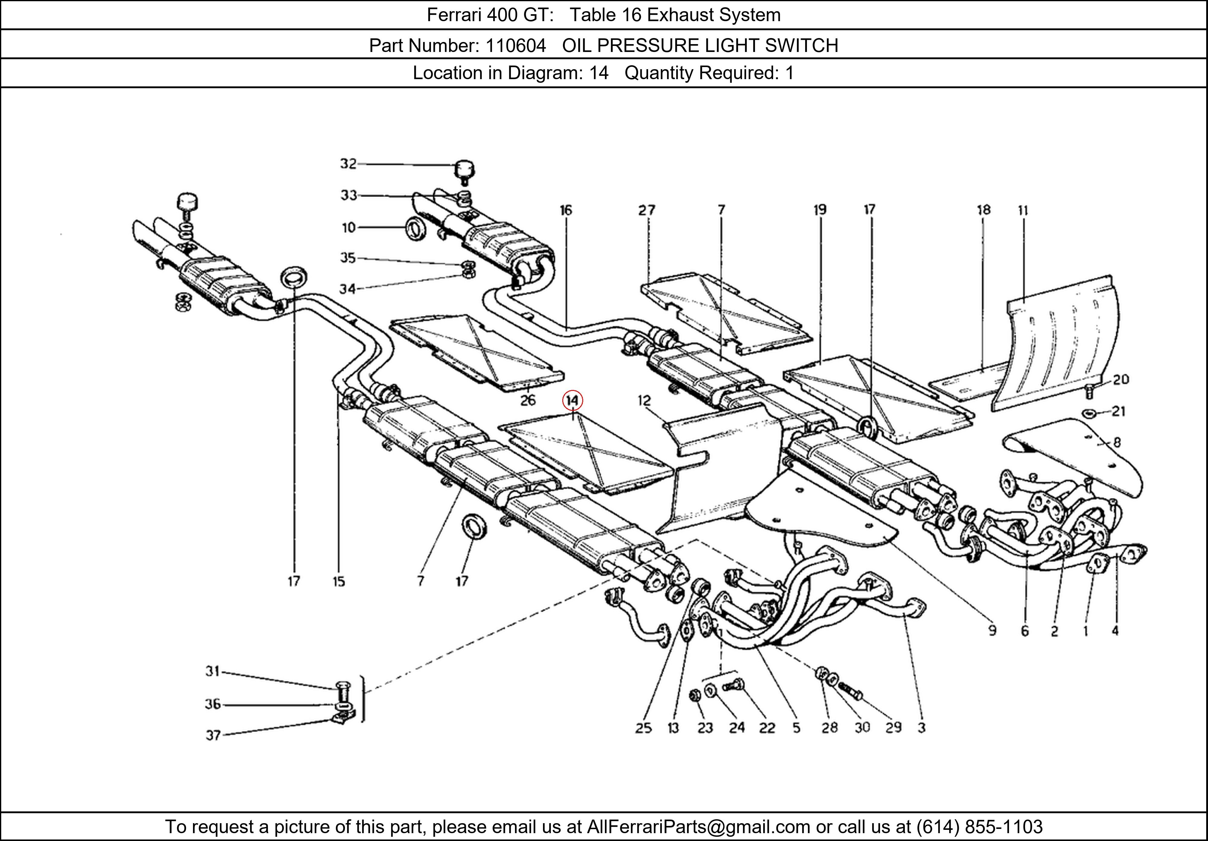 Ferrari Part 110604