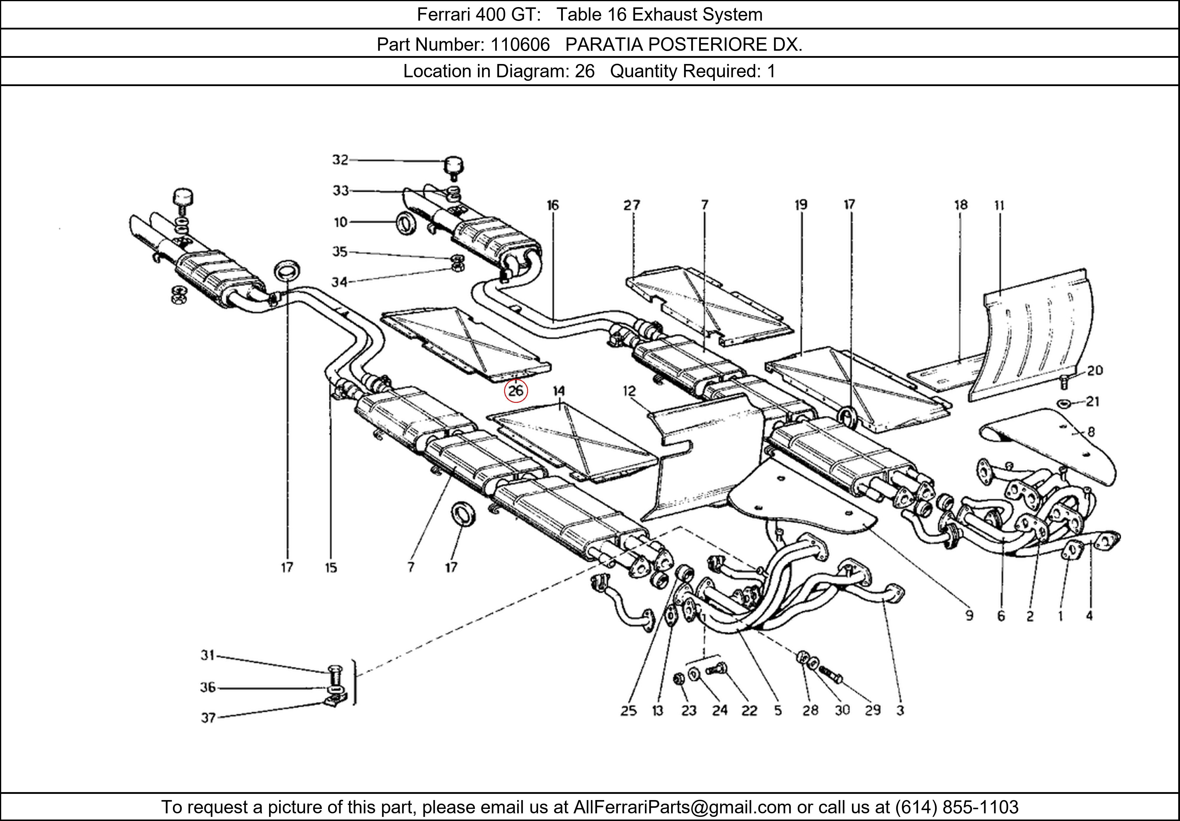 Ferrari Part 110606