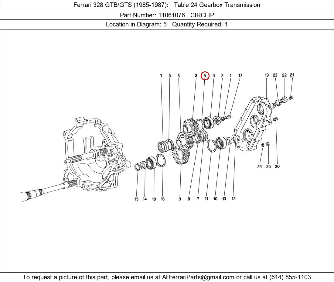 Ferrari Part 11061076