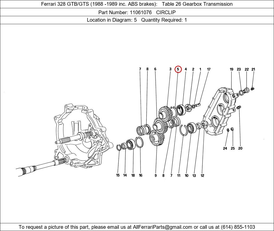 Ferrari Part 11061076