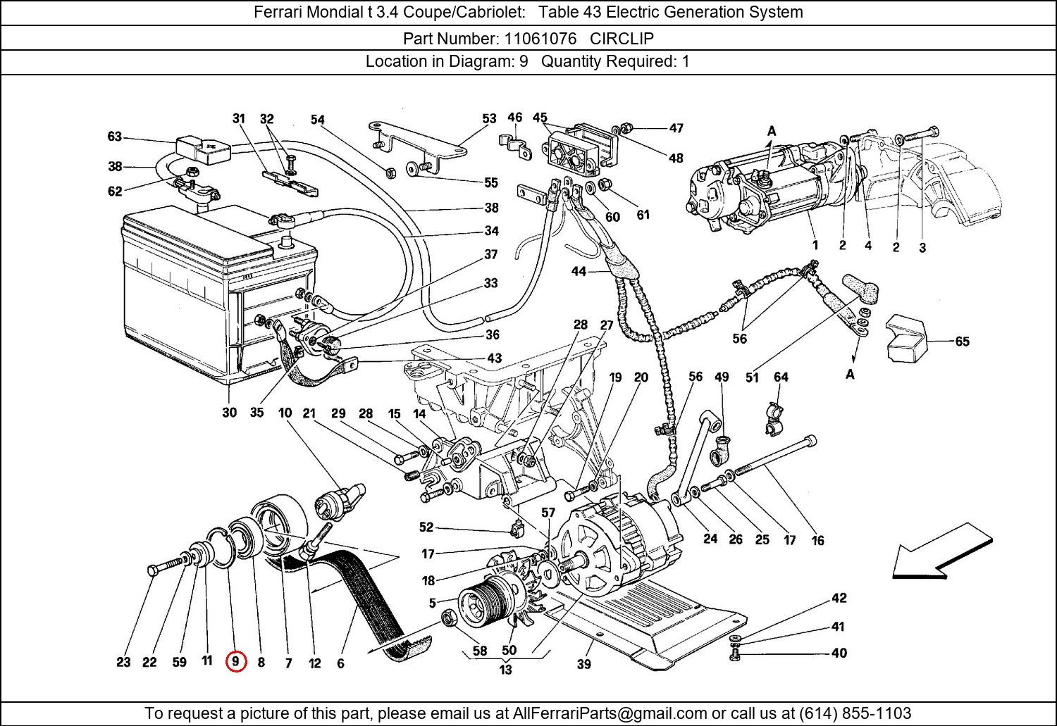 Ferrari Part 11061076