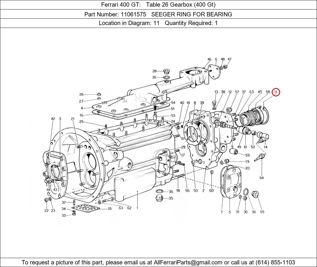 Ferrari Part 11061575