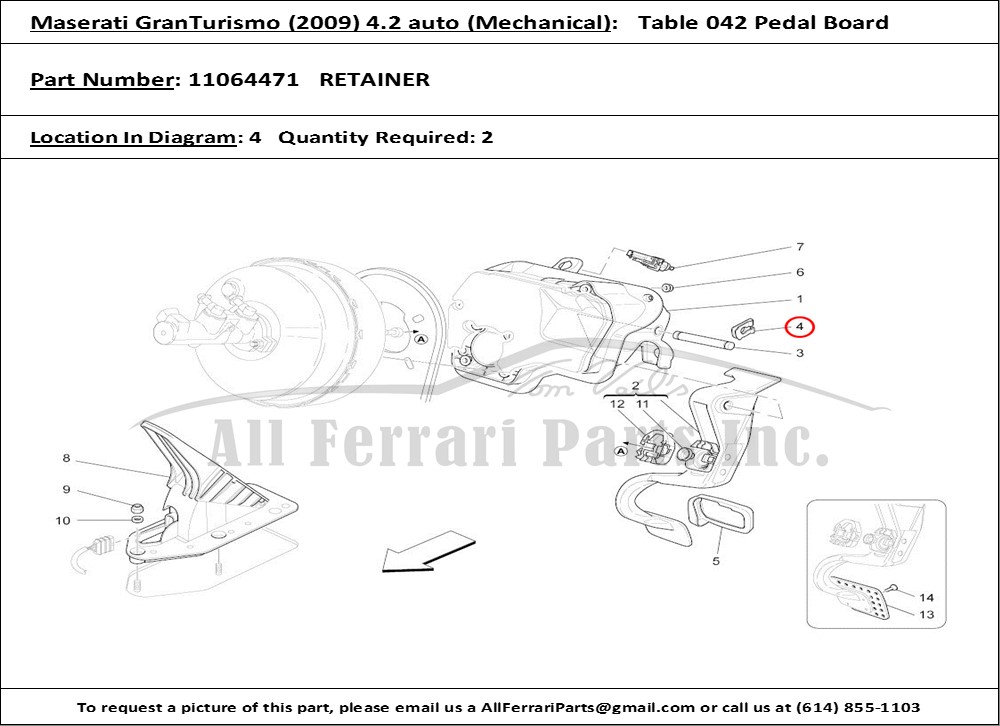 Ferrari Part 11064471