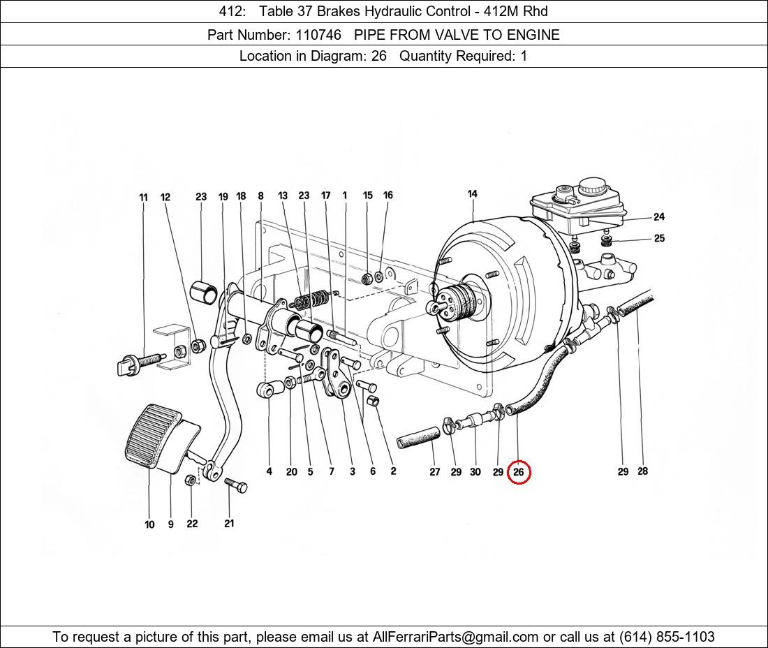 Ferrari Part 110746